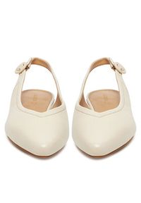 Lasocki Baleriny WYL4048-3Z Écru. Materiał: skóra #7