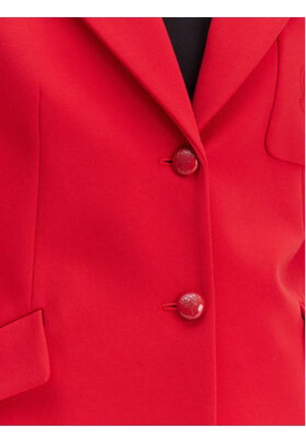 JOOP! Marynarka Jil2 30102036 Czerwony Regular Fit. Kolor: czerwony. Materiał: wiskoza