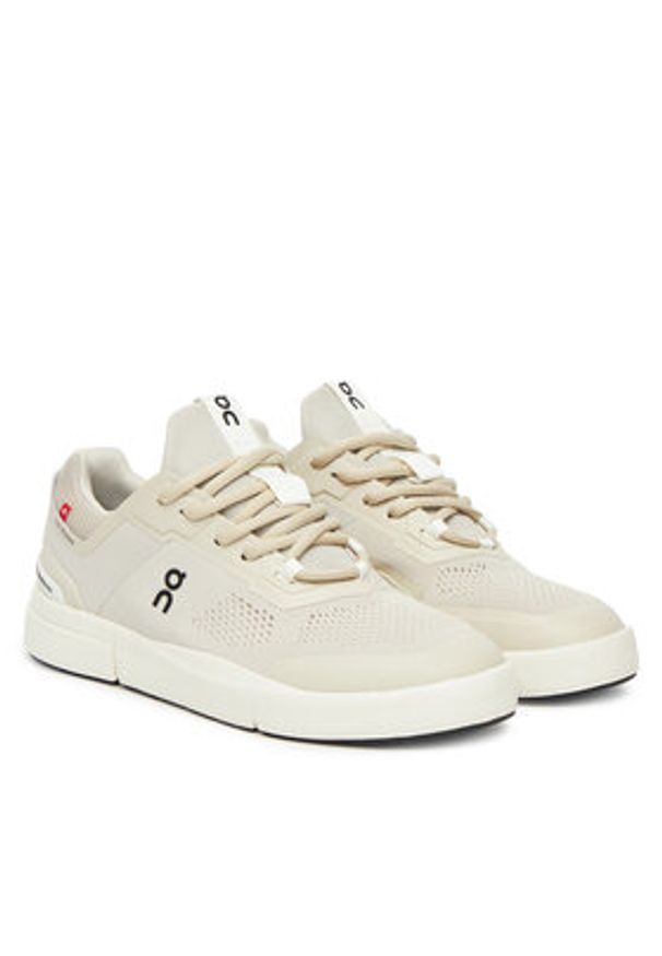 On Sneakersy The Roger Spin 3WD11481485 Beżowy. Kolor: beżowy. Materiał: materiał