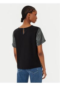 Weekend Max Mara T-Shirt Amburgo 2515941051 Czarny Regular Fit. Kolor: czarny. Materiał: syntetyk