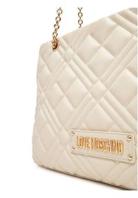 Love Moschino - LOVE MOSCHINO Torebka JC4145PP1NLA0110 Beżowy. Kolor: beżowy. Materiał: skórzane #6
