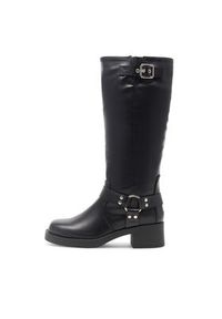 Jenny Fairy Kozaki Mia HY96158-3 Czarny. Kolor: czarny. Materiał: skóra #4