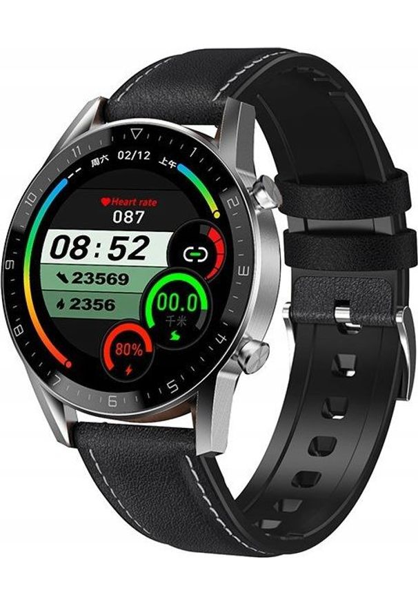 Smartwatch Pacific 19-1 Czarny (PACIFIC 19-1). Rodzaj zegarka: smartwatch. Kolor: czarny