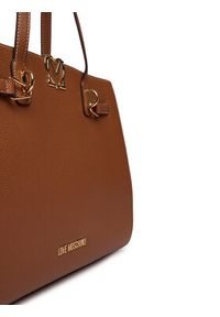 Love Moschino - LOVE MOSCHINO Torebka JC4124PP1OLM0200 Brązowy. Kolor: brązowy. Materiał: skórzane #4