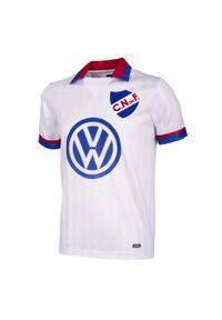 COPA FOOTBALL - Club Nacional de Football retro koszulka piłkarska z 1987 roku. Kolor: biały. Sport: piłka nożna