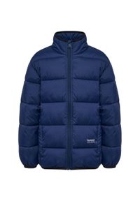 Dziecięca kurtka puchowa Hummel. Kolor: niebieski, zielony, wielokolorowy. Materiał: puch