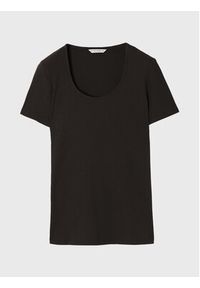 Tatuum T-Shirt Filomi T2217.049 Brązowy Slim Fit. Kolor: brązowy. Materiał: bawełna #5