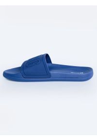 Big-Star - Klapki męskie plażowe granatowe DD174688 470. Okazja: na plażę. Kolor: niebieski. Wzór: aplikacja. Sezon: lato. Styl: sportowy, wakacyjny