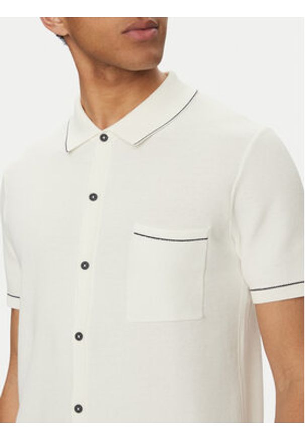 Liu Jo Sweter QA5040 MA71P Biały Regular Fit. Kolor: biały. Materiał: bawełna