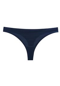 Intica - Stringi bezszwowe z miękkiego materiału niewidoczne pod odzieżą Alethia. Kolor: niebieski. Materiał: materiał #1