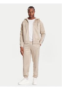 Guess Spodnie dresowe Z5BB19 K2042 Niebieski Regular Fit. Kolor: niebieski. Materiał: syntetyk #5