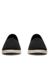 DeeZee Espadryle LILY WSS20375-35 Czarny. Kolor: czarny. Materiał: materiał