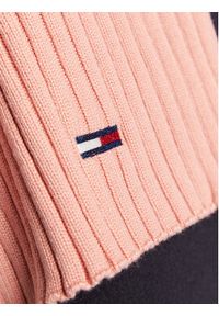 Tommy Jeans Szalik Flag Scarf AW0AW13667 Różowy. Kolor: różowy. Materiał: materiał, bawełna