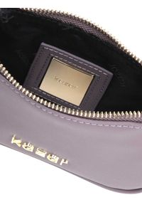 Kazar - Śliwkowa torebka damska. Kolor: fioletowy. Materiał: skórzane #3