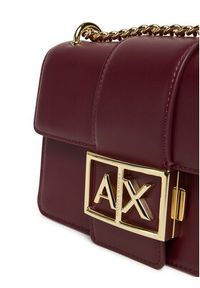 Armani Exchange Torebka XW000071 AF12039 UA343 Bordowy. Kolor: czerwony. Materiał: skórzane