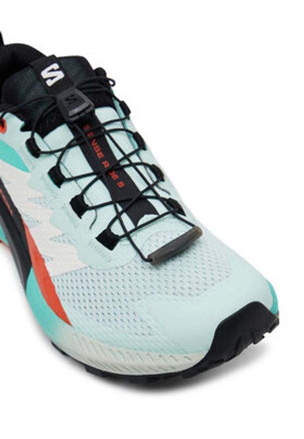 salomon - Salomon Buty do biegania Sense Ride 5 L47698300 Zielony. Kolor: zielony. Materiał: materiał