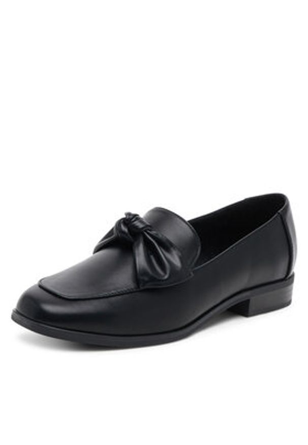 Clara Barson Loafersy WYL3674-7 Czarny. Kolor: czarny. Materiał: materiał, syntetyk