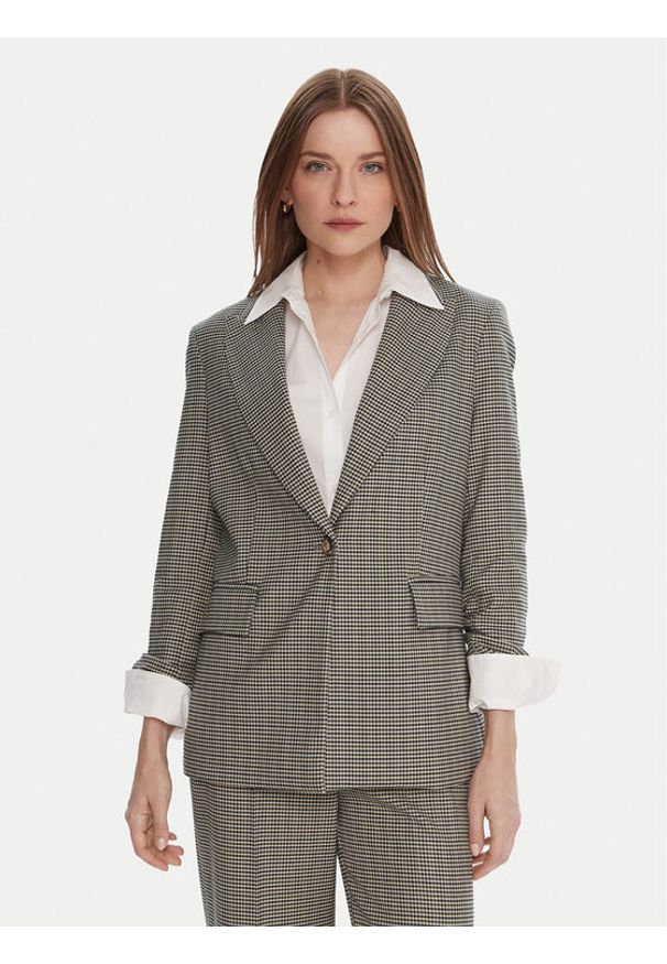 Maryley Marynarka 25IB187/M05/06VE Kolorowy Regular Fit. Materiał: syntetyk. Wzór: kolorowy