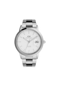 Daniel Wellington Zegarek DW00100754 Srebrny. Kolor: srebrny