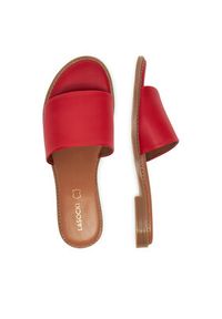 Lasocki Klapki EST-AFIONA-01 Czerwony. Kolor: czerwony. Materiał: skóra #6