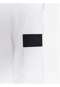 Calvin Klein Jeans Bluza J30J324338 Biały Regular Fit. Kolor: biały. Materiał: bawełna #6
