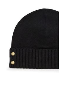 Lauren Ralph Lauren - LAUREN RALPH LAUREN Czapka 454P04510001 Czarny. Kolor: czarny. Materiał: wełna #4