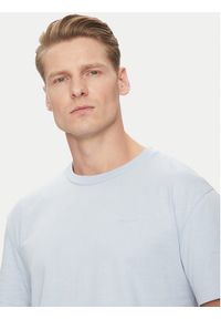 Calvin Klein T-Shirt K10K112749 Błękitny Comfort Fit. Kolor: niebieski. Materiał: bawełna #5