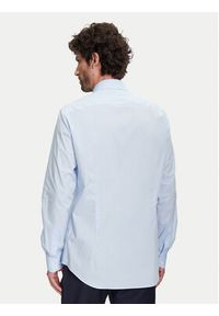 TOMMY HILFIGER - Tommy Hilfiger Koszula MW0MW38347 Błękitny Slim Fit. Kolor: niebieski. Materiał: bawełna #2