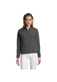 SOL'S - Kurtka Damska Radian Soft Shell. Kolor: wielokolorowy, szary, brązowy