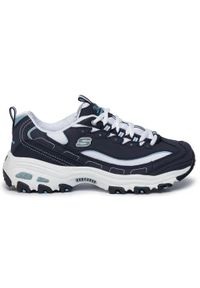 skechers - Buty na co dzień damskie SKECHERS D'LITES BIGGEST FAN. Okazja: na co dzień. Kolor: wielokolorowy, czarny