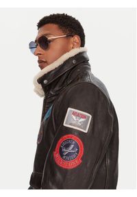 Milestone Kurtka skórzana MSMatti 531070 60400 Czarny Regular Fit. Kolor: czarny. Materiał: skóra #5