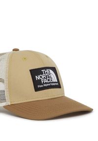 The North Face Czapka z daszkiem Mudder Trucker Cap NF0A5FX8WK21 Beżowy. Kolor: beżowy. Materiał: poliester, materiał