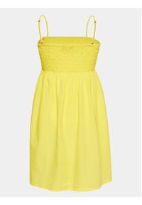 Gina Tricot Sukienka letnia 19918 Żółty Regular Fit. Kolor: żółty. Materiał: bawełna. Sezon: lato #3