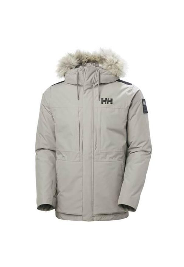 Kurtka uniwersalna męska Helly Hansen Coastal 3,0 Parka. Typ kołnierza: kaptur. Kolor: szary. Materiał: syntetyk