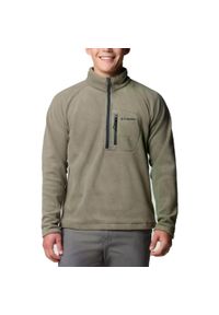 columbia - Bluza polarowa COLUMBIA FAST TREK III HALF ZIP FL Zielony. Kolor: zielony. Materiał: polar. Styl: sportowy. Sport: turystyka piesza #1