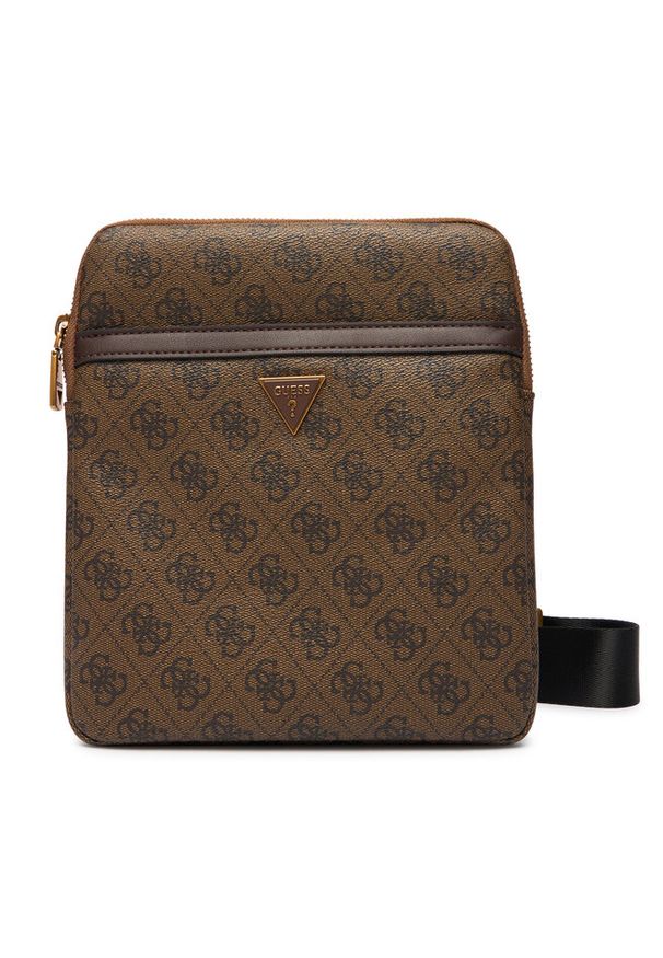 Saszetka Guess. Kolor: brązowy