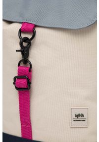 Lefrik plecak kolor niebieski mały wzorzysty. Kolor: niebieski. Materiał: poliester #5