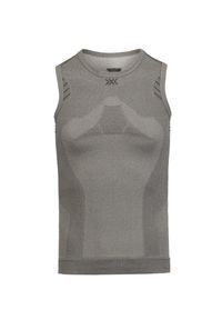 XBIONIC - Tank top X-Bionic Invent 4.0 LT. Kolor: szary. Styl: sportowy