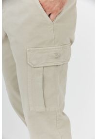 Aeronautica Militare - AERONAUTICA MILITARE Beżowe spodnie męskie. Kolor: beżowy. Materiał: bawełna #3