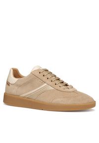 Geox Sneakersy D Meleda D56UGA 022BC C5002 Beżowy. Kolor: beżowy. Materiał: zamsz, skóra #5