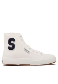 Superga Trampki 2295 Cotton Terry Patch S21321W Biały. Kolor: biały. Materiał: materiał