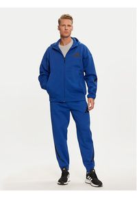 Adidas - adidas Bluza Z.N.E. JF6388 Niebieski Regular Fit. Kolor: niebieski. Materiał: bawełna #4