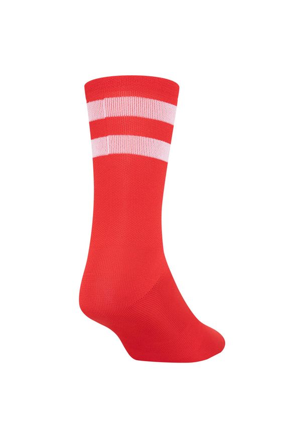 GIRO - Skarpetki rowerowe męskie Giro Comp Racer czerwone. Kolor: czerwony. Materiał: włókno, tkanina. Sport: kolarstwo