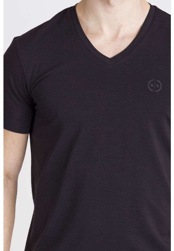 T-SHIRT Armani Exchange. Wzór: nadruk, gładki
