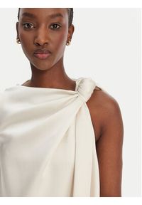 Eleh Sukienka koktajlowa SS260328 Biały Relaxed Fit. Kolor: biały. Materiał: syntetyk. Styl: wizytowy #2