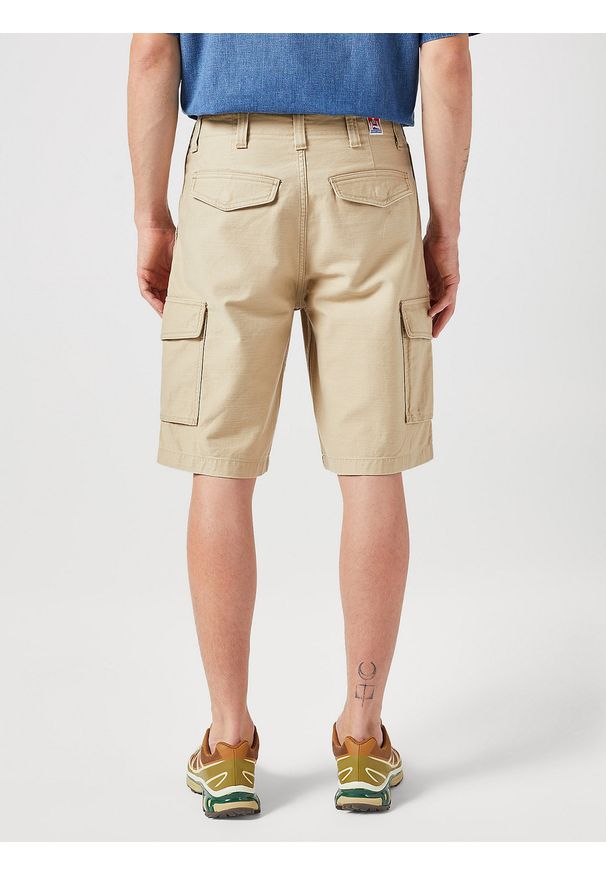 Wrangler - MESKIE SZORTY WRANGLER CASEY CARGO SHORT SADDLE 112350908