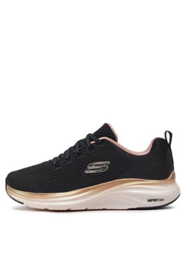 skechers - Skechers Sneakersy 150025/BKRG Czarny. Kolor: czarny. Materiał: materiał