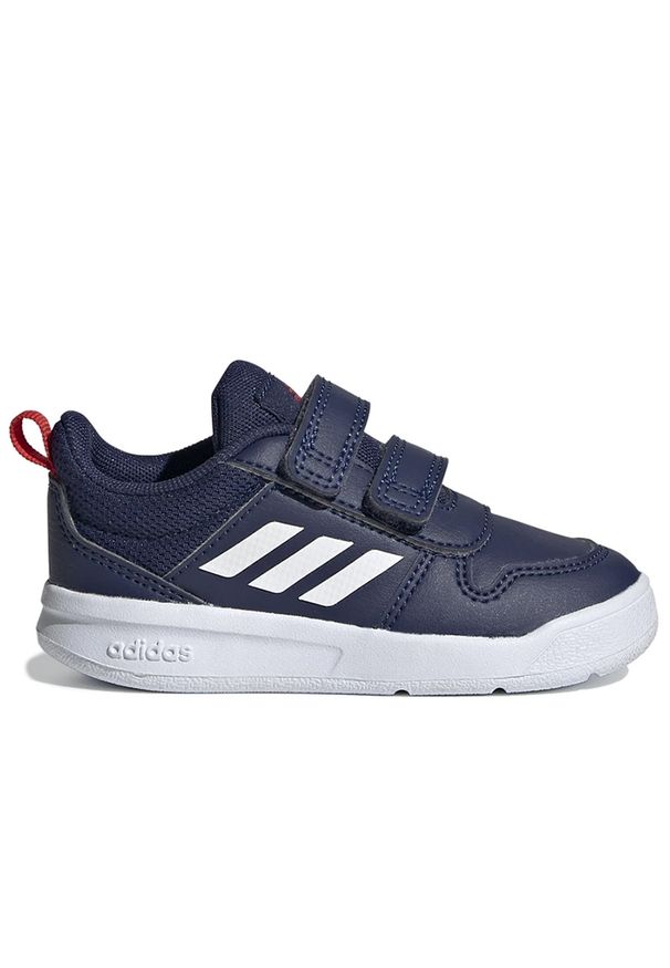 Adidas - adidas Tensaur > S24053. Zapięcie: rzepy. Materiał: guma, syntetyk, materiał. Szerokość cholewki: normalna. Wzór: paski