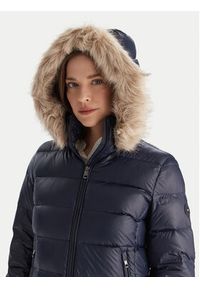 TOMMY HILFIGER - Tommy Hilfiger Kurtka puchowa WW0WW47354 Granatowy Slim Fit. Kolor: niebieski. Materiał: syntetyk #7