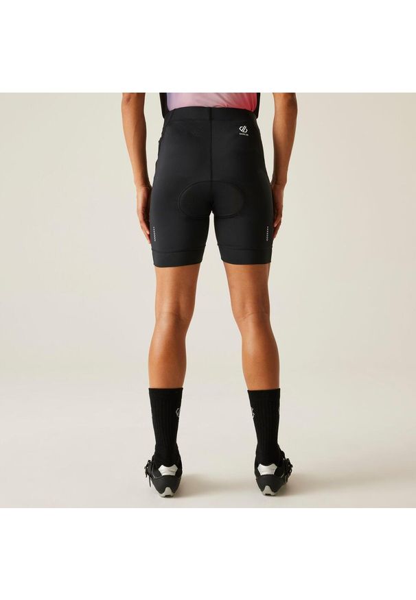 DARE 2B - Damskie spodenki rowerowe Habit. Kolor: szary, brązowy, wielokolorowy, czarny. Materiał: materiał, tkanina. Długość: krótkie. Wzór: gładki